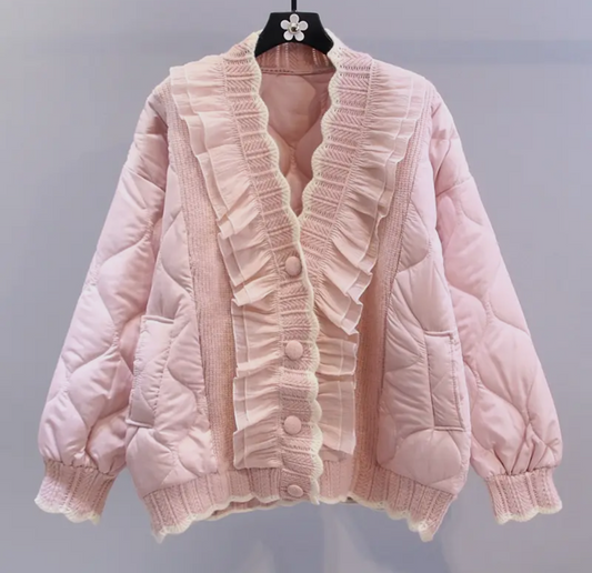 Giubbino delight con volant