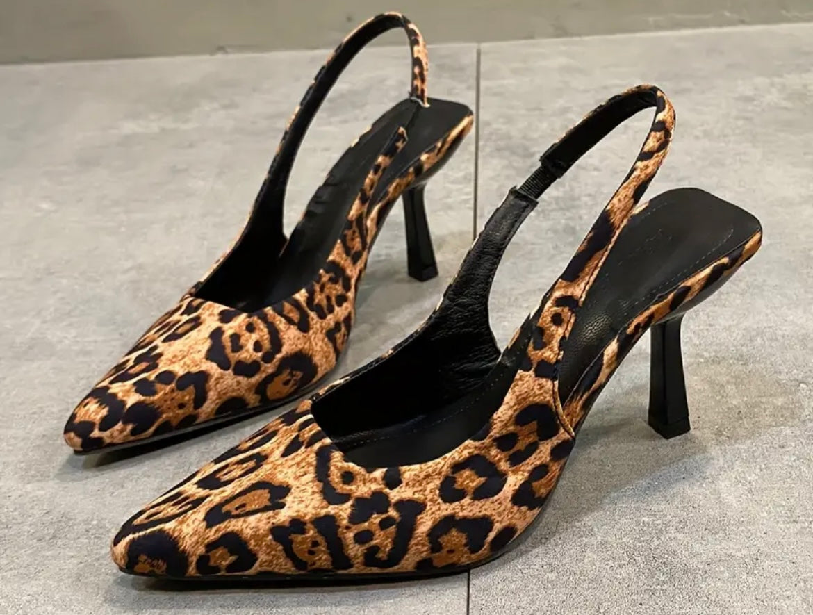 Dècolletè stampa leopardata