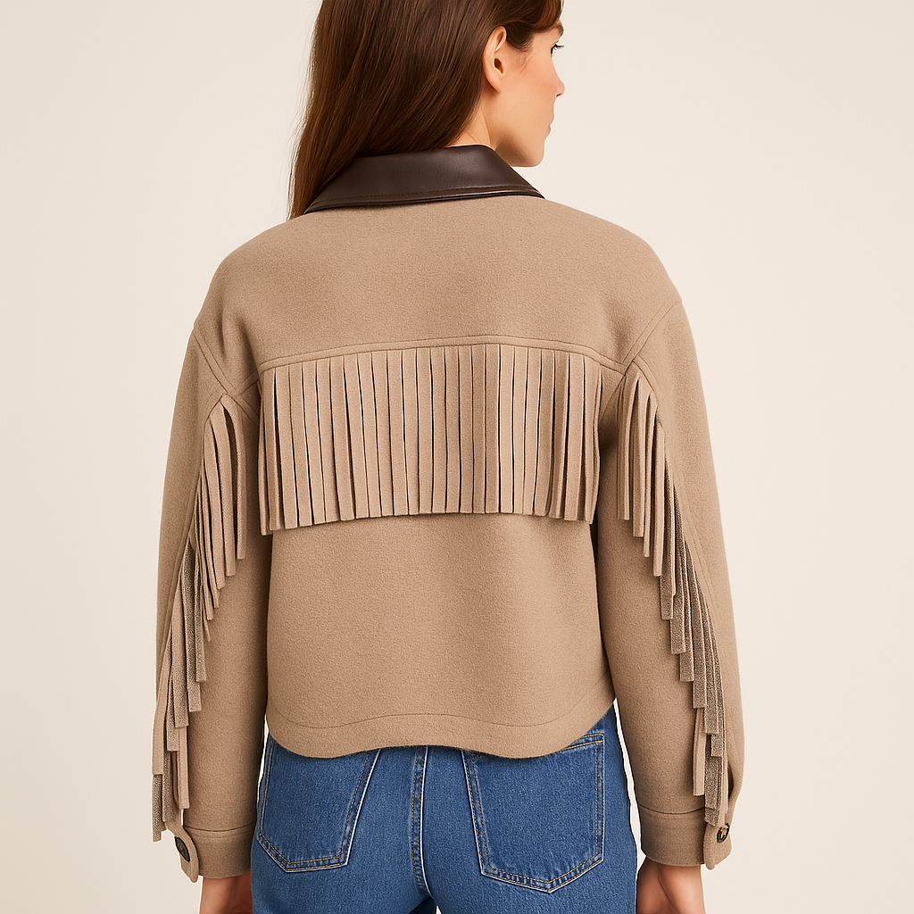 Giubbino frange Dakota