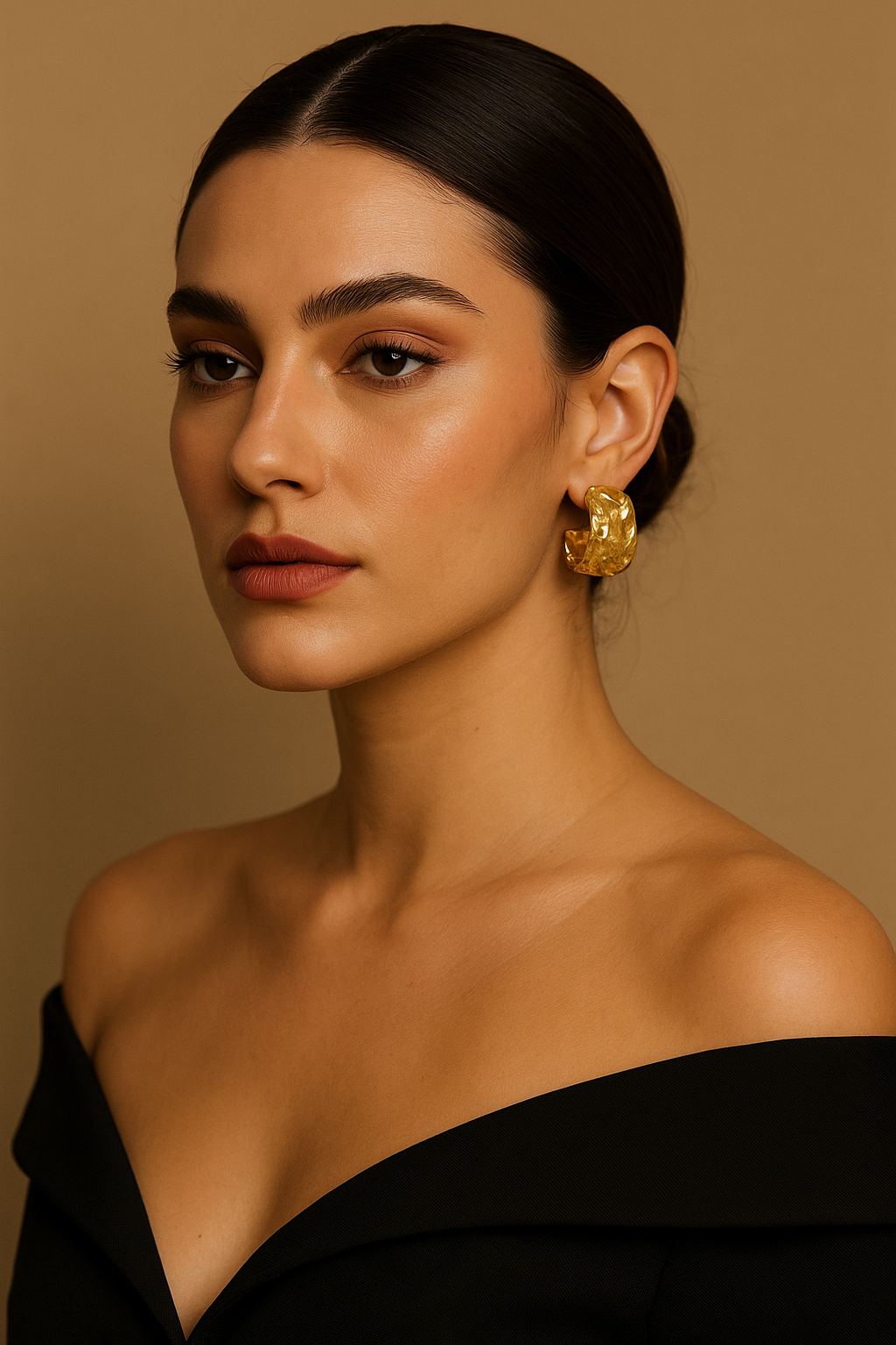 ORECCHINI EFFETTO MARTELLATO