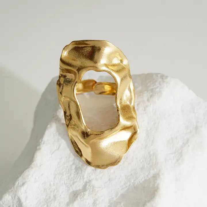 ANELLO A PIASTRA IRREGOLARE